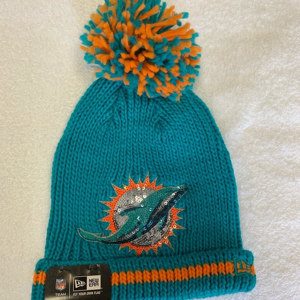 Miami Dolphins Bling Beanie 🐬